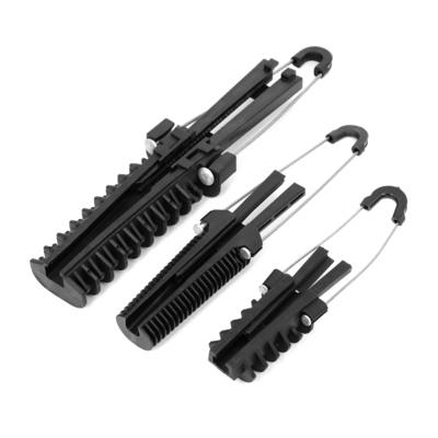 Nhôm trên cao Neo thả cáp Kẹp dây Wedge Kẹp Đường dây quang