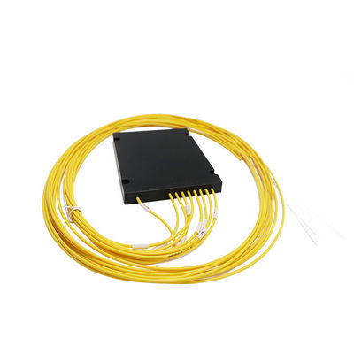 1x8 Không có đầu nối Bộ tách Plc sợi quang hộp Abs