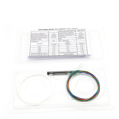 Bộ chia chế độ đơn PDL 1x4 thấp cho hệ thống FTTx